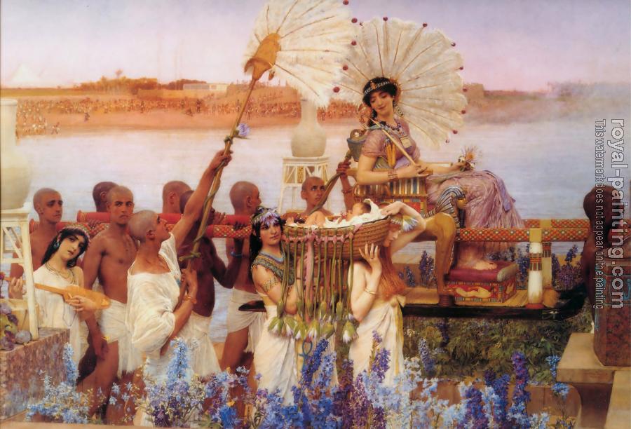 Sir Lawrence Alma-Tadema : The Finding of Moses